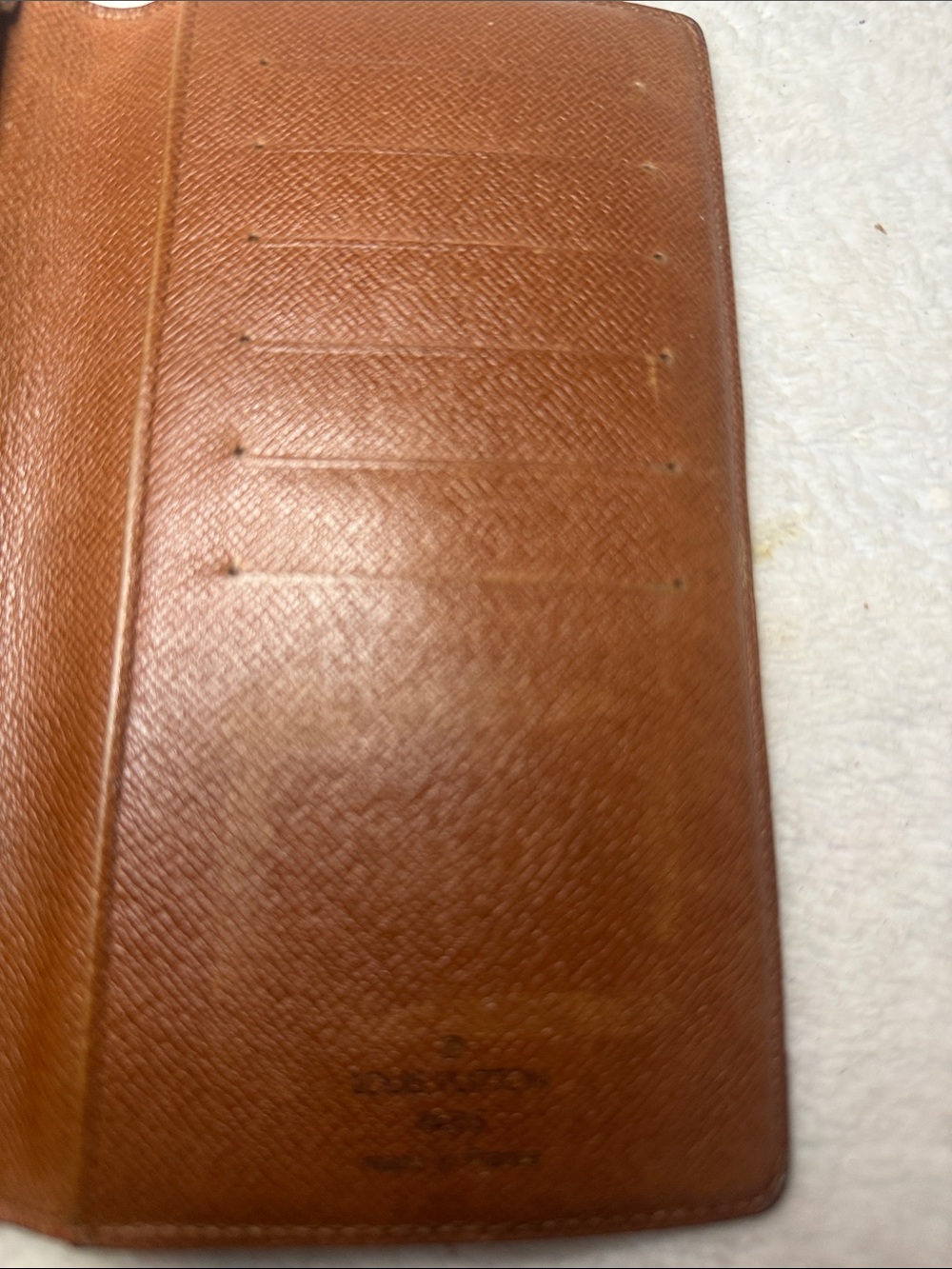 Louis Vuitton Brown Monogram Canvas Clutch Wallet - Picture 4 of 10